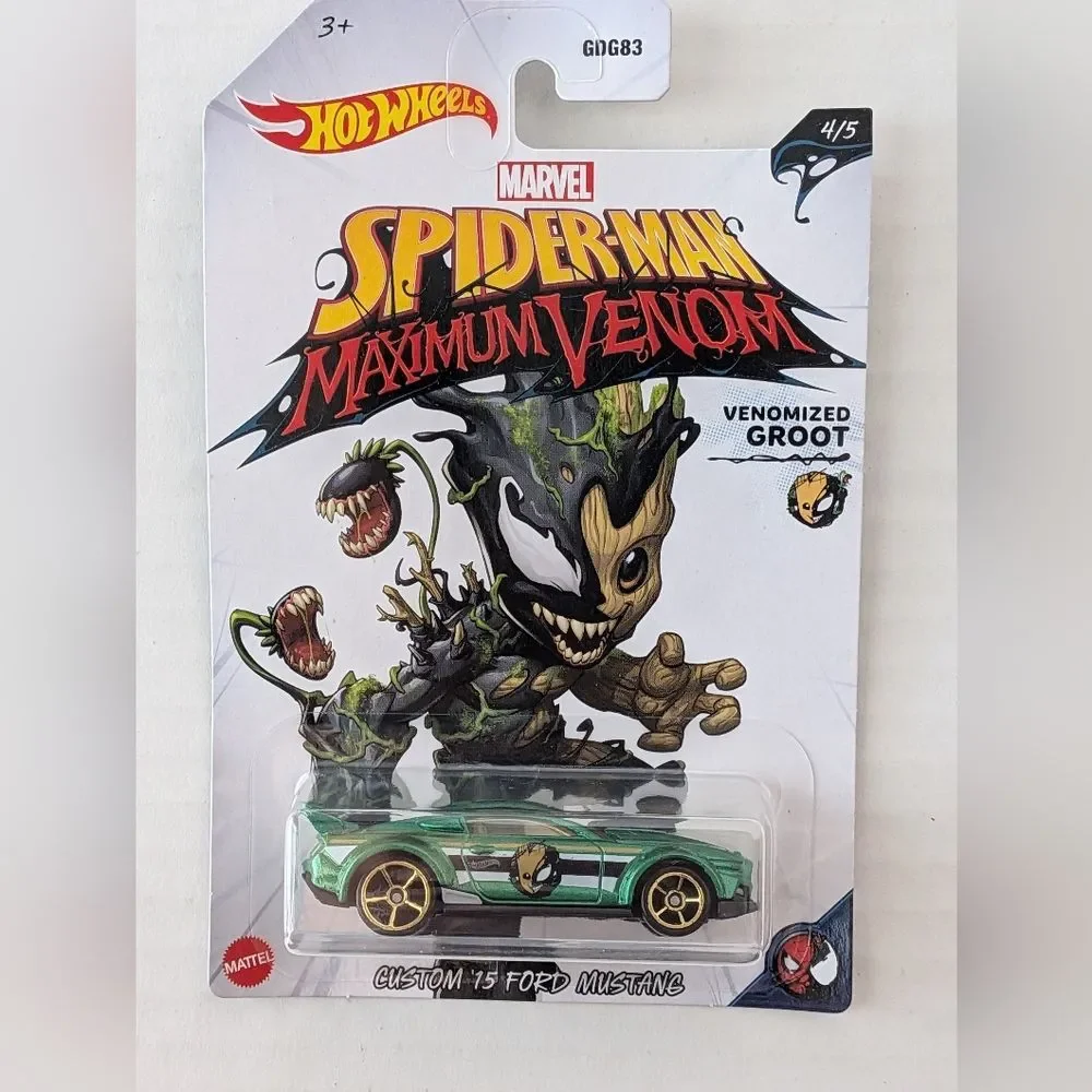 Hot Wheels Marvel Spider-Man Maximum Venom Venomized Groot